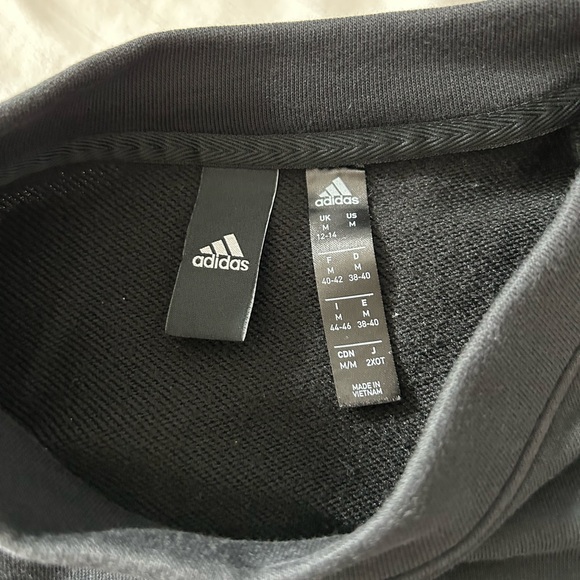 Adidas Athletic Sweatshirt Pullover Crewneck - Picture 4 of 4